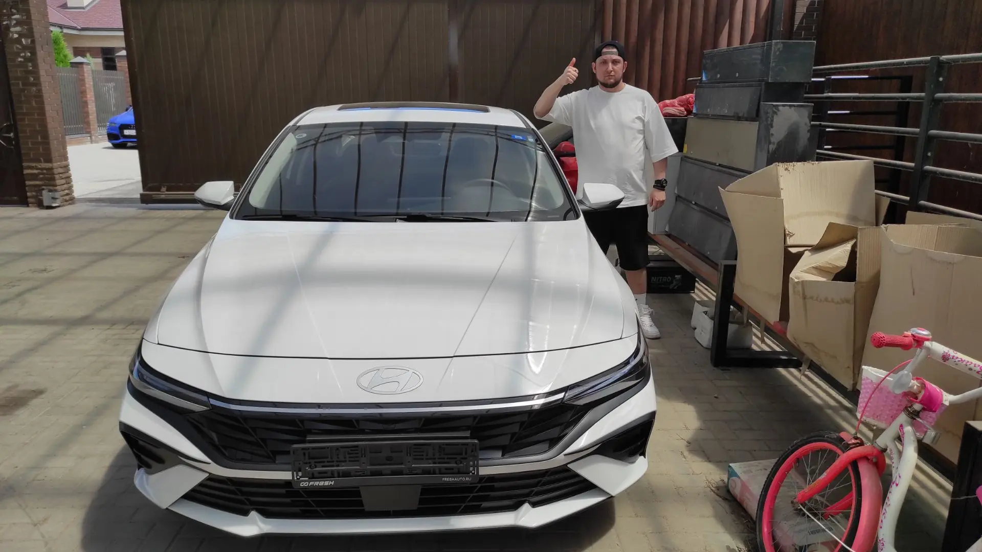 Hyundai Elantra 2023, подобранный DSS Group